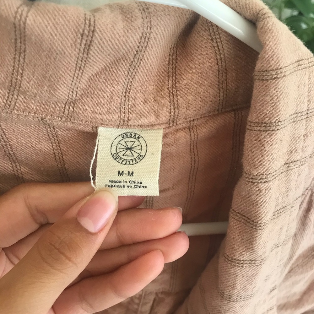 pink oversized coat